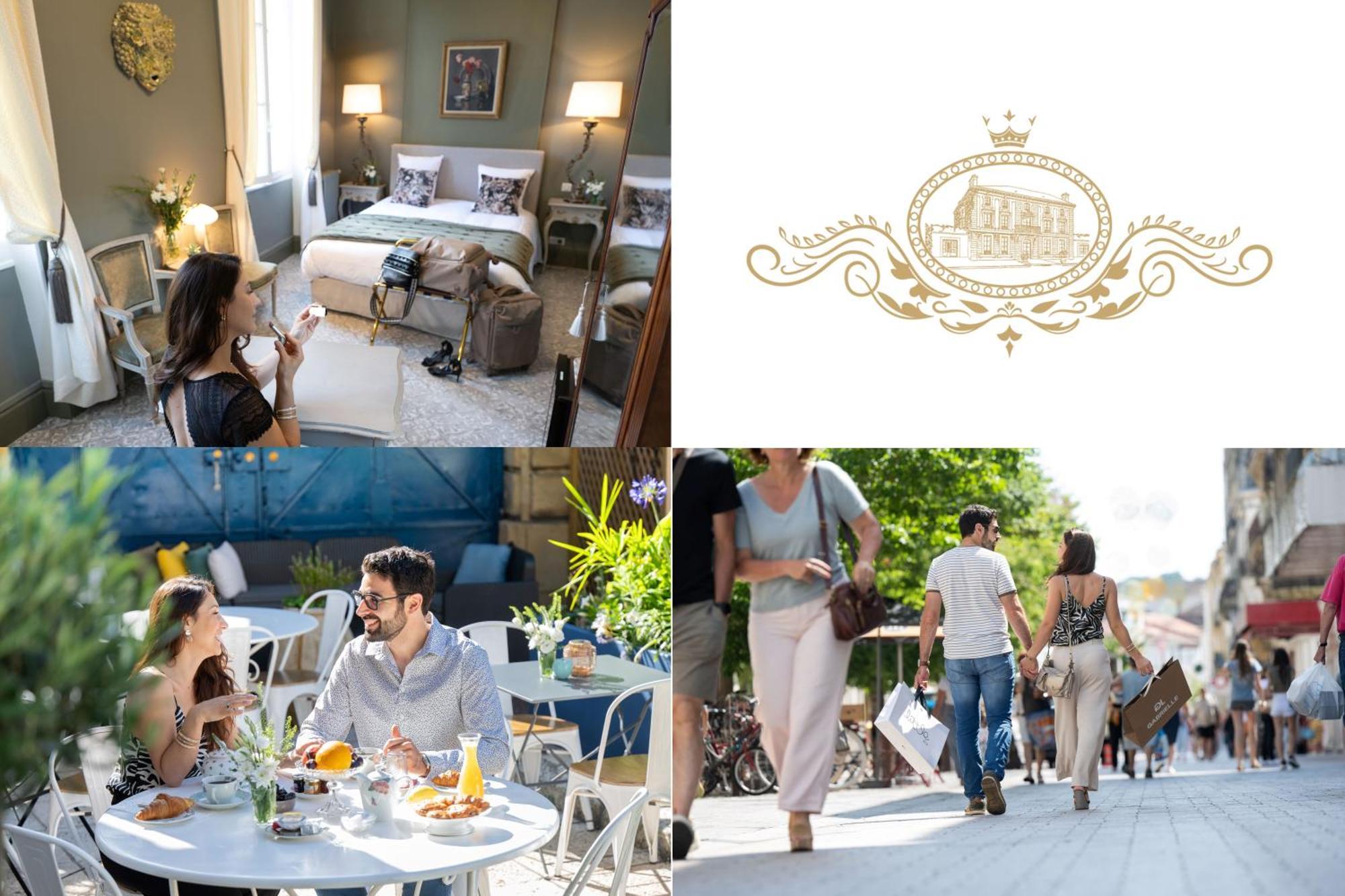 Hotel Chateau Des Jacobins Agen Esterno foto